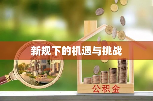通渭新规下的机遇与挑战