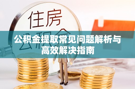通渭公积金提取常见问题解析与高效解决指南