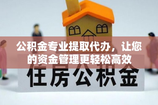 通渭公积金专业提取代办，让您的资金管理更轻松高效