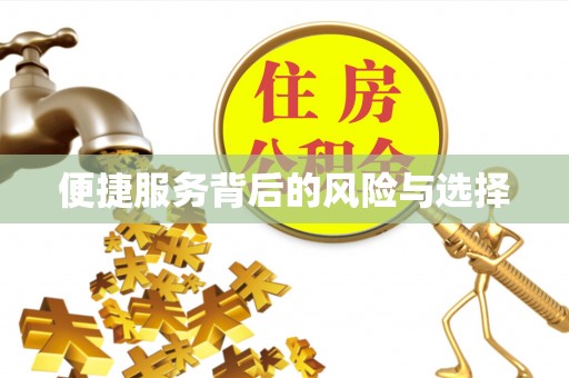 通渭便捷服务背后的风险与选择